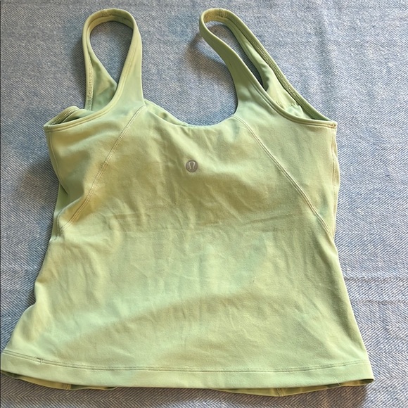Lululemon Athletica Green Fitted Sleeveless Camisole - Picture 4 of 6